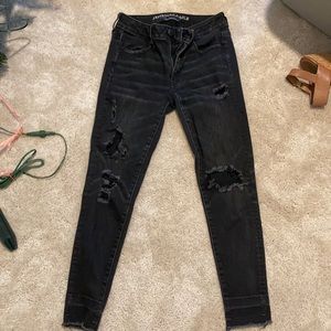 Black skinny jeans